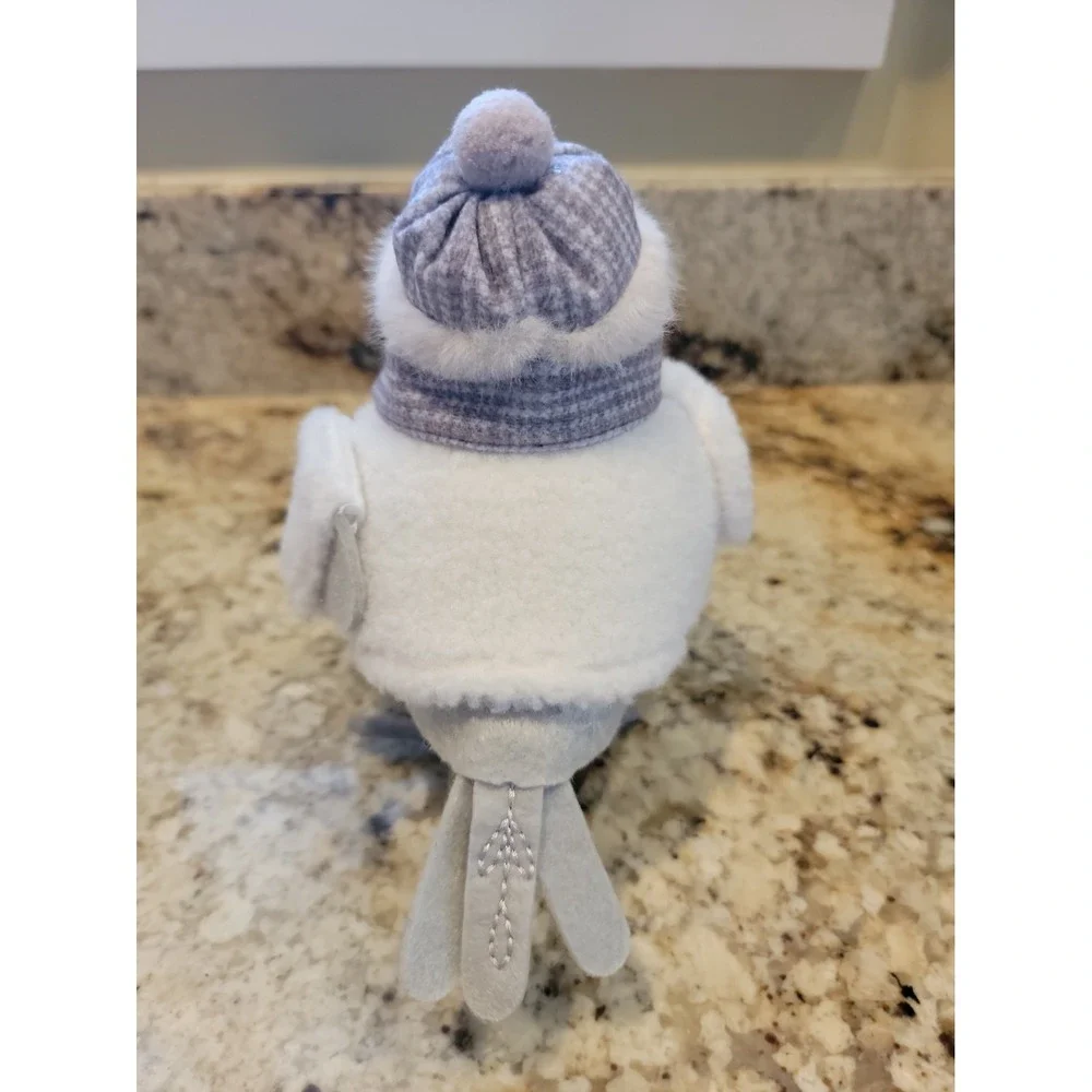 Wondershop Featherly Friends KELKKA Felt Winter Bird w Hat & Sled 2025 Decor
